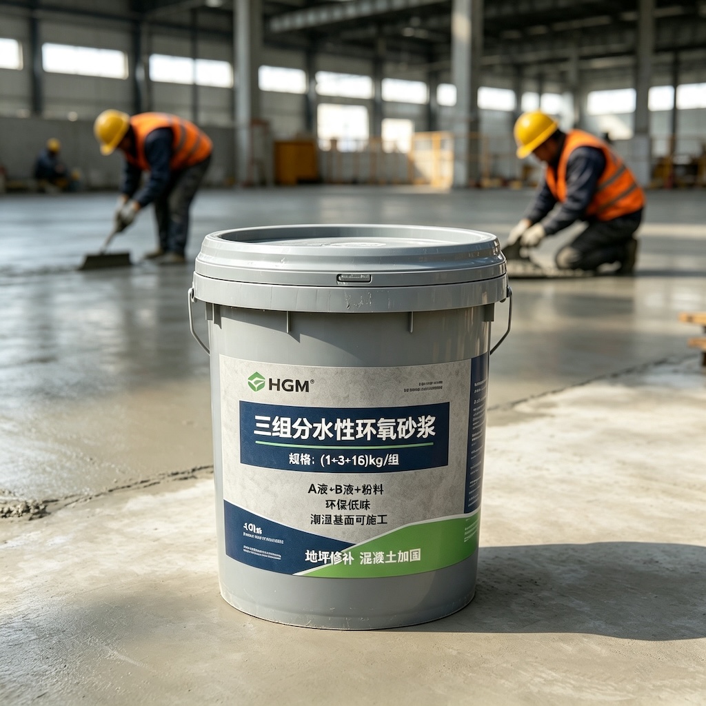 东湖三组份水性环氧砂浆